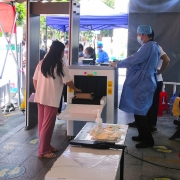 隨著醫院安防的加強，創藝龍安檢機設備在深圳羅湖醫院得到應用